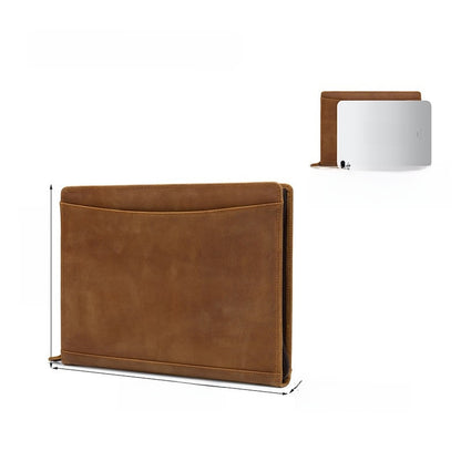 Genuine Leather Multifunctional Briefcase