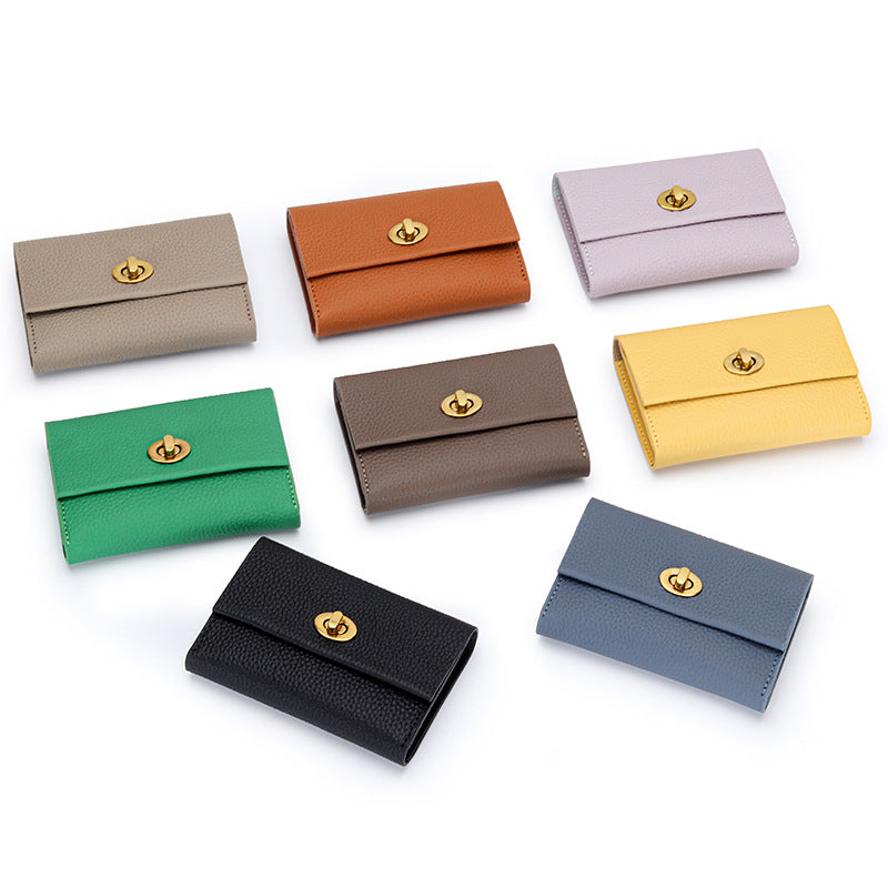 Genuine Leather Multifunctional Card Coin Purse