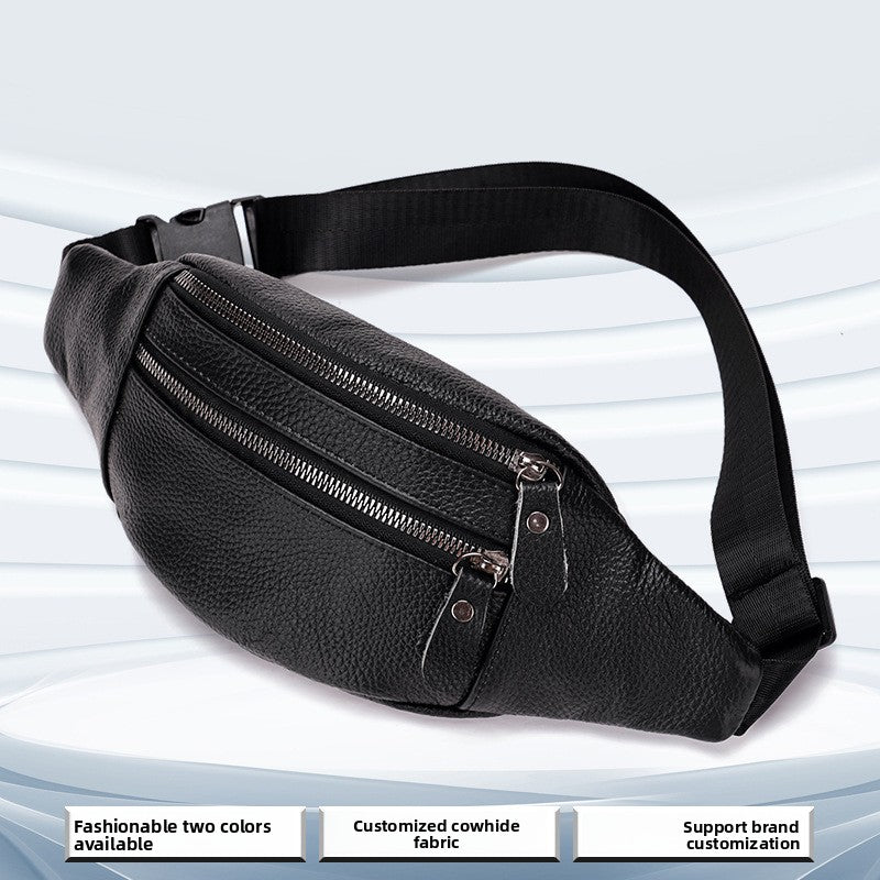 Genuine Leather Multifunctional Waist Bag