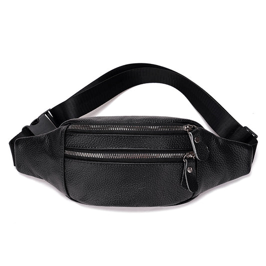 Genuine Leather Multifunctional Waist Bag
