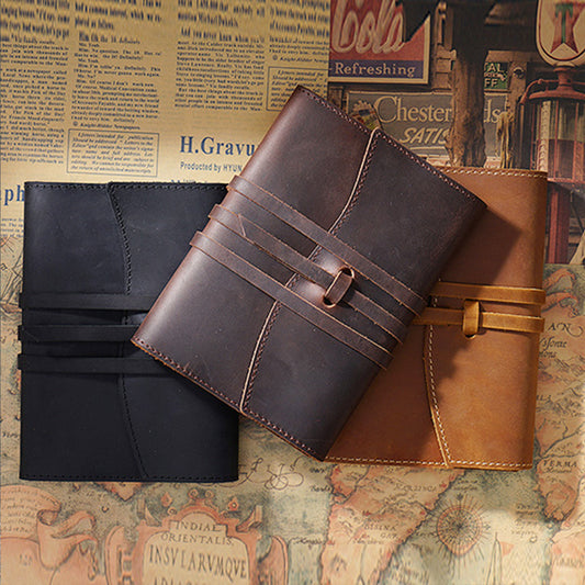 Genuine Leather Notebook Cover