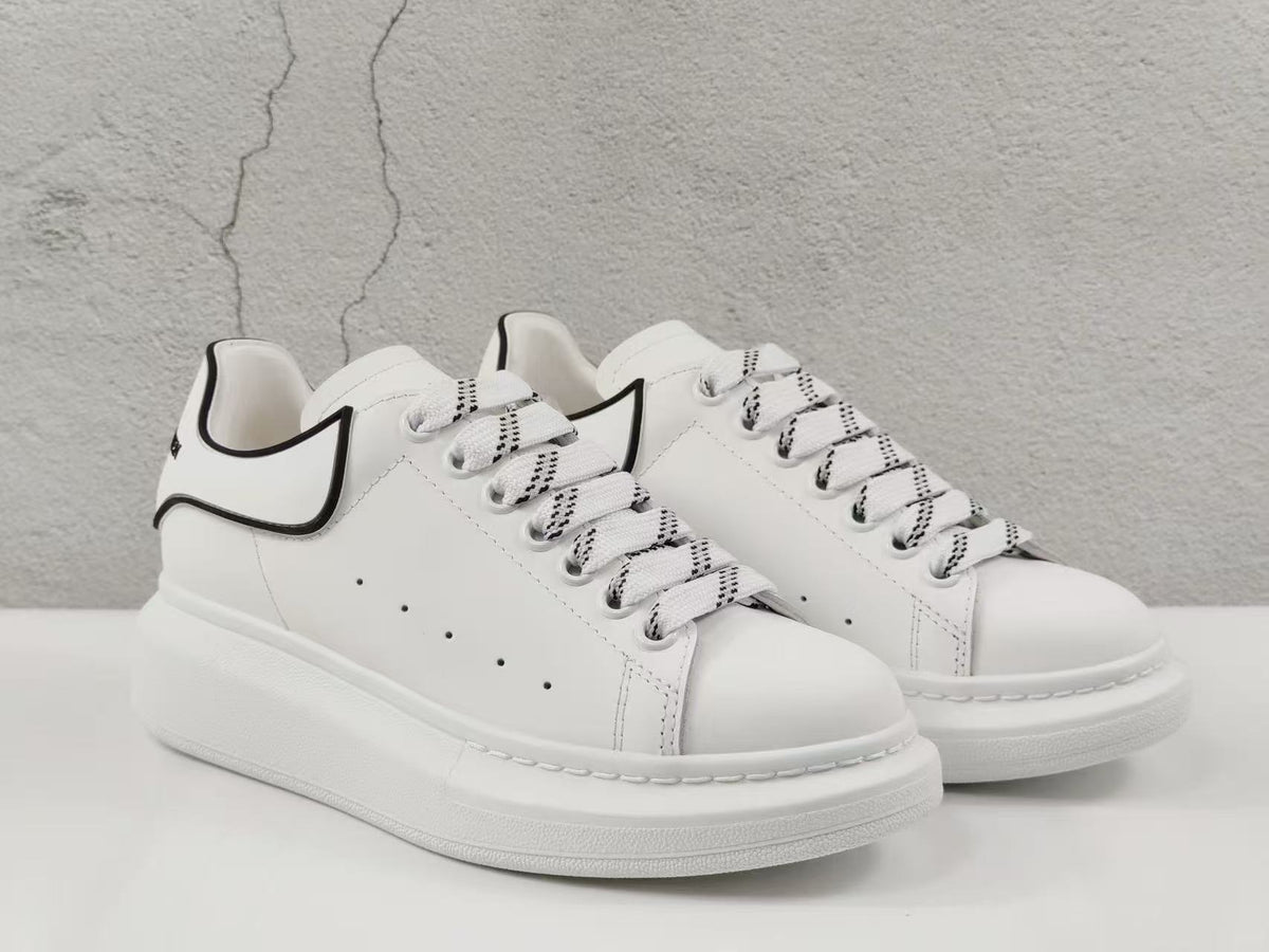 Genuine Leather Platform Sneakers