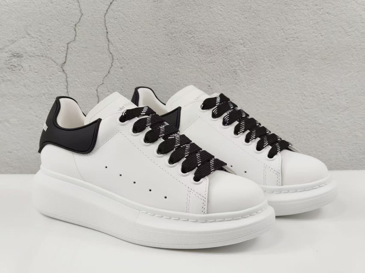 Genuine Leather Platform Sneakers