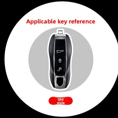Genuine Leather Porsche Key Case