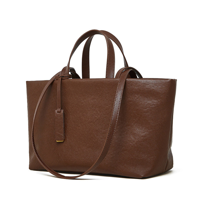 Genuine Leather Retro Shoulder Bag