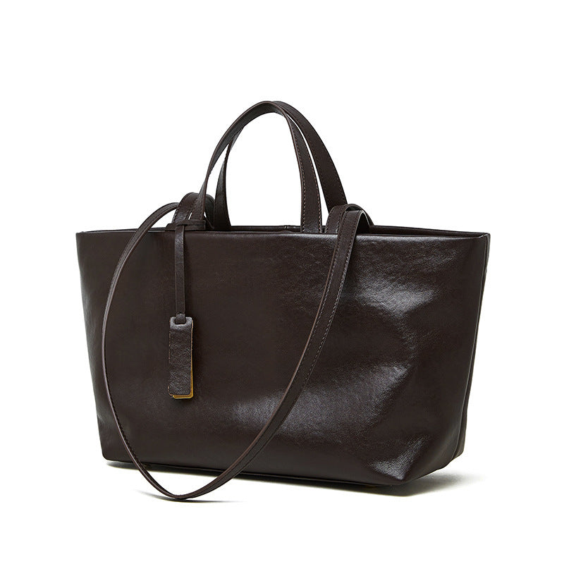 Genuine Leather Retro Shoulder Bag