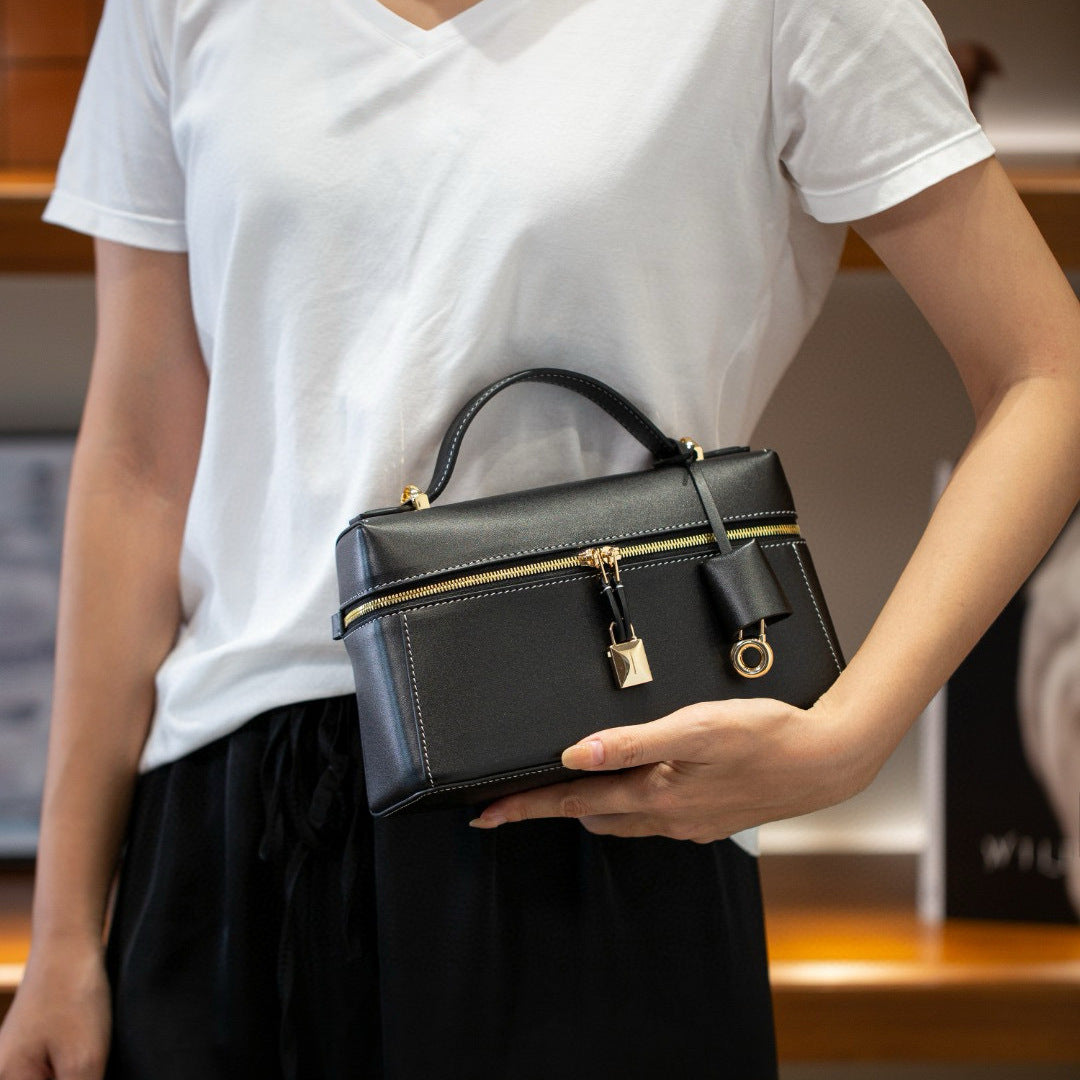 Genuine Leather Retro Shoulder Bag