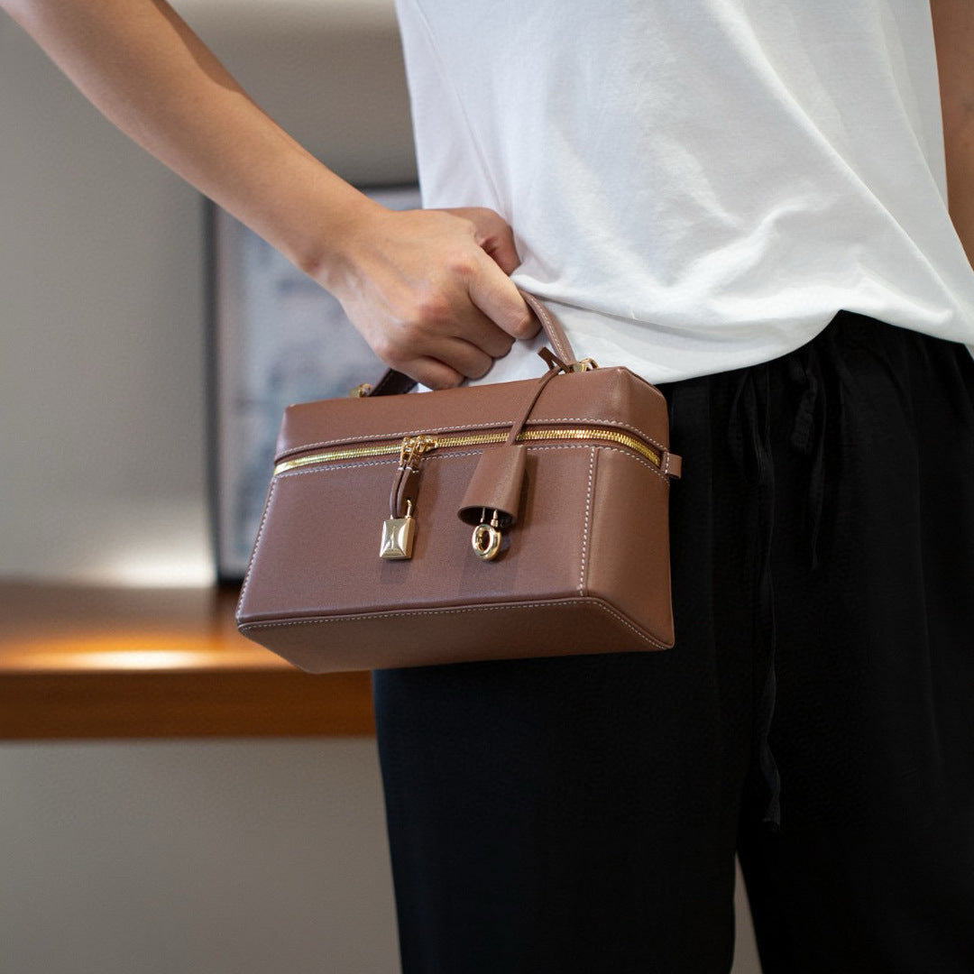 Genuine Leather Retro Shoulder Bag