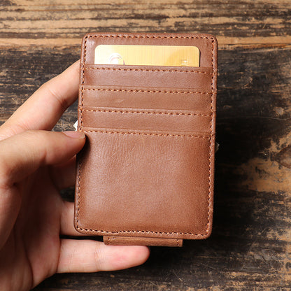 Genuine Leather RFID Card Holder