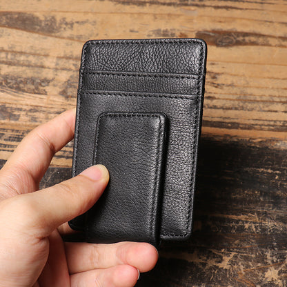 Genuine Leather RFID Card Holder