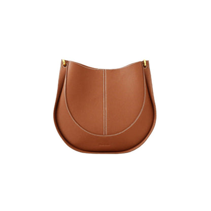 Genuine leather shoulder bag