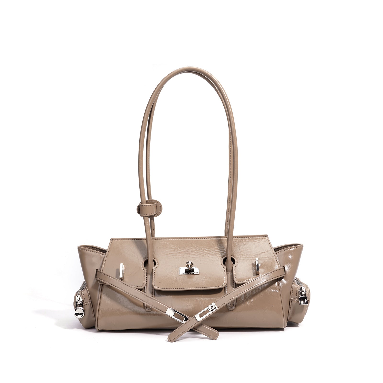 Genuine Leather Shoulder Handbag