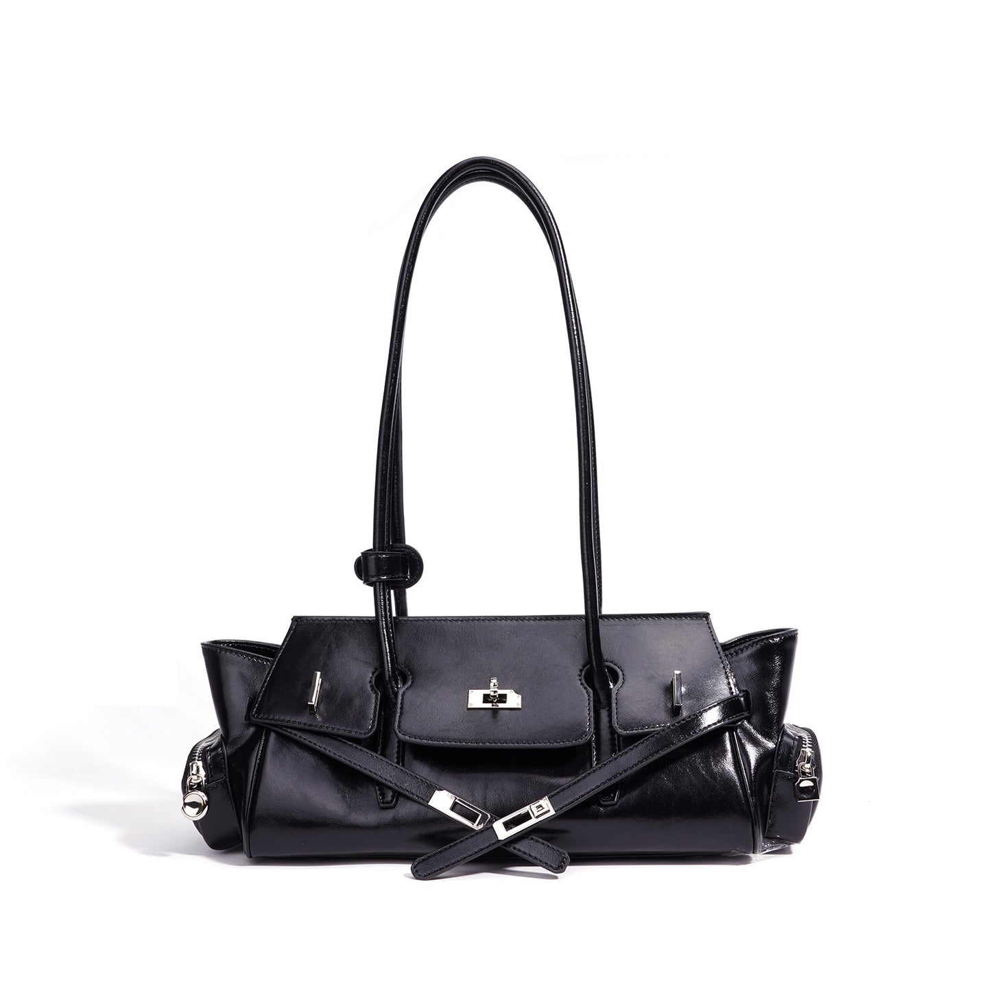 Genuine Leather Shoulder Handbag