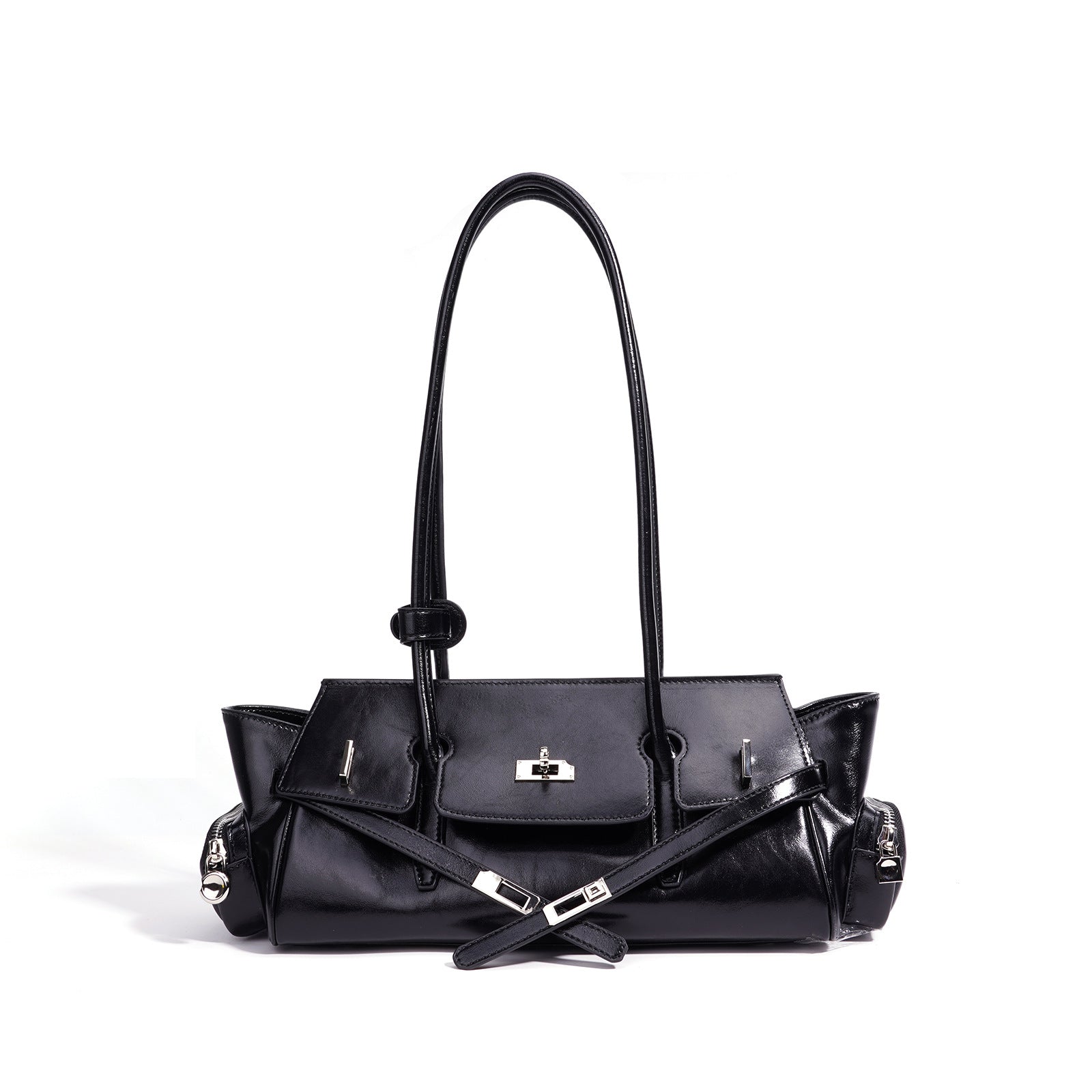 Genuine Leather Shoulder Handbag