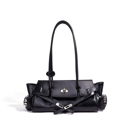 Genuine Leather Shoulder Handbag