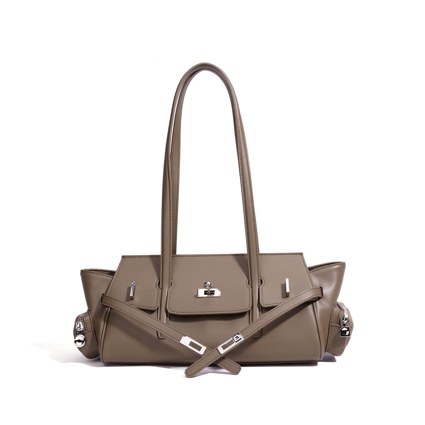 Genuine Leather Shoulder Handbag