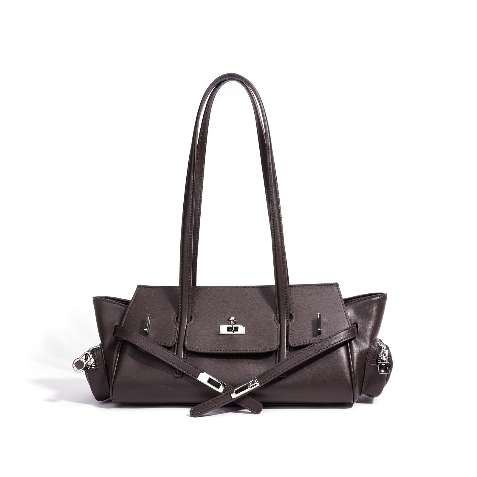 Genuine Leather Shoulder Handbag
