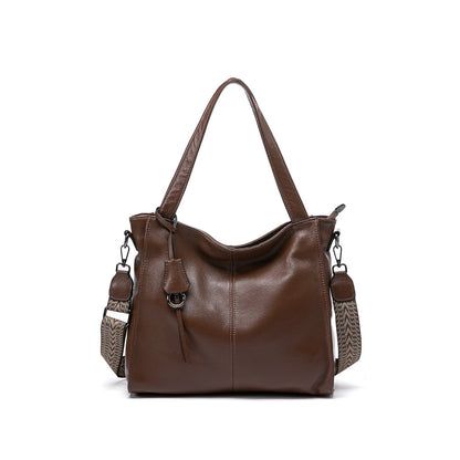 Genuine Leather Soft Shoulder Handbag
