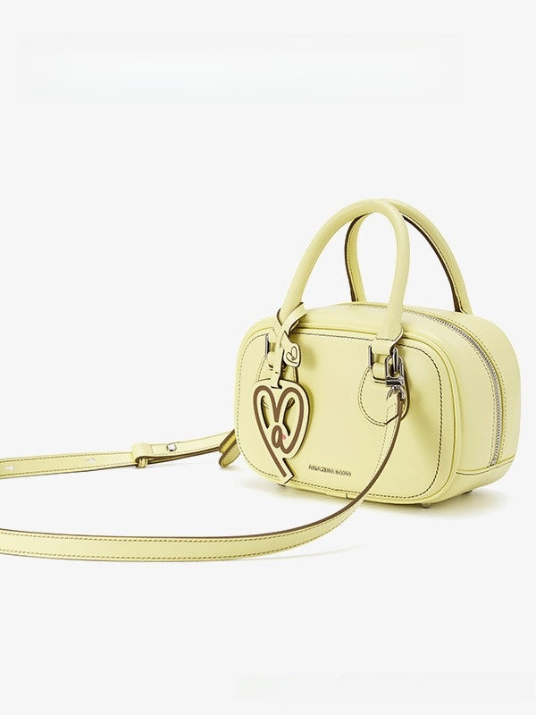 Genuine Leather Toast Shoulder Crossbody Bag