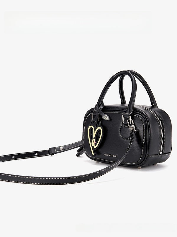 Genuine Leather Toast Shoulder Crossbody Bag