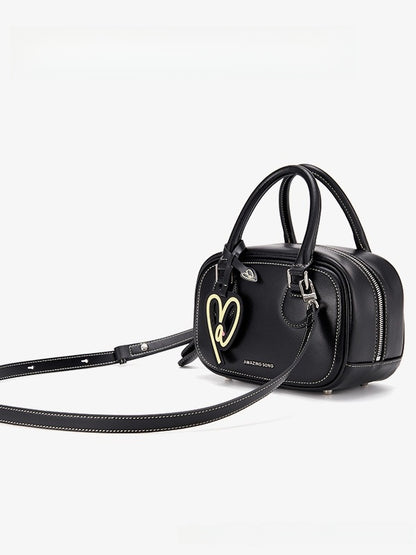 Genuine Leather Toast Shoulder Crossbody Bag
