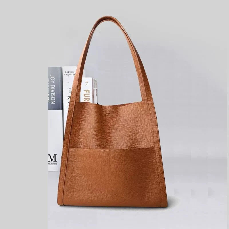 Genuine Leather Tote Bag for Women