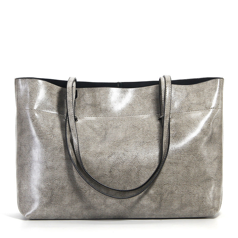 Genuine Leather Tote Bag for Women