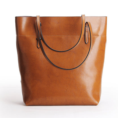 Genuine Leather Tote Bag for Women