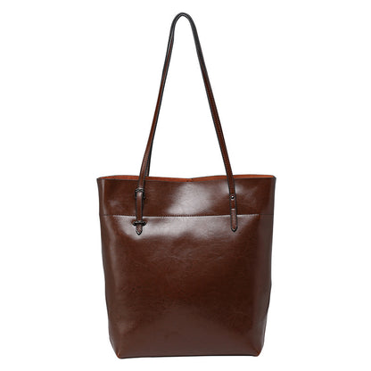 Genuine Leather Tote Bag for Women