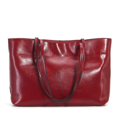Genuine Leather Tote Bag for Women