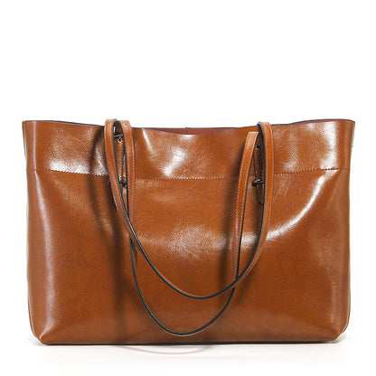 Genuine Leather Tote Bag for Women