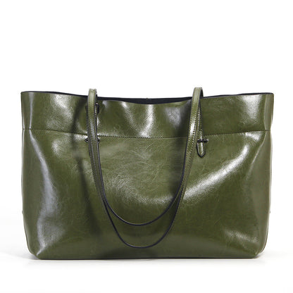 Genuine Leather Tote Bag for Women