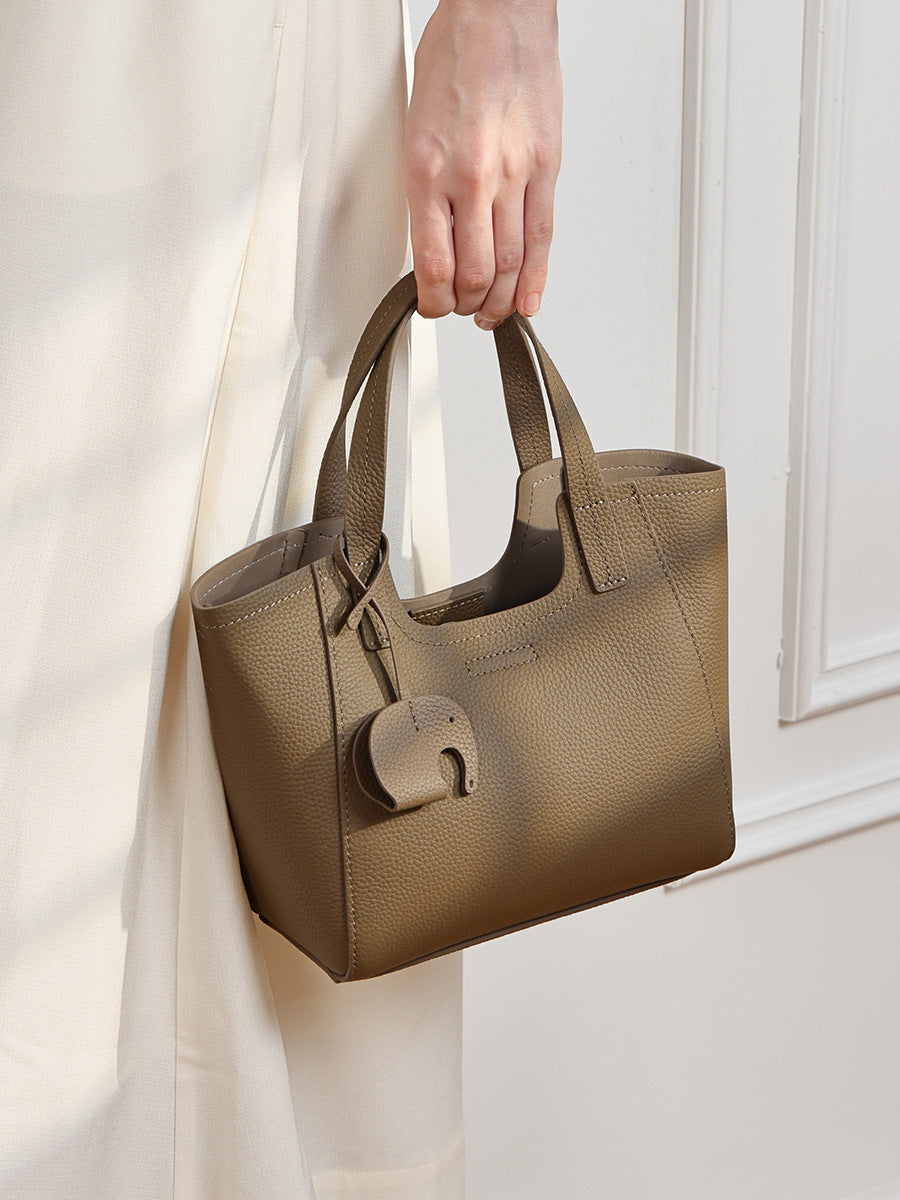 Genuine Leather Tote Bag for Women