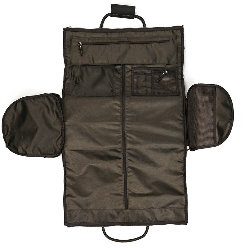 Genuine Leather Trolley Bag