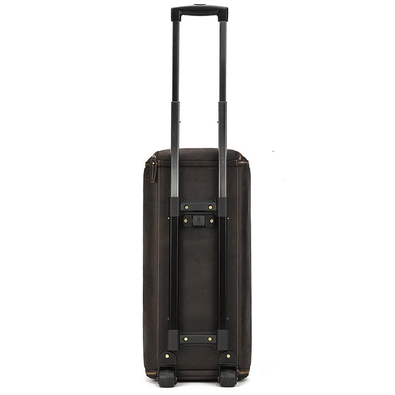 Genuine Leather Trolley Bag