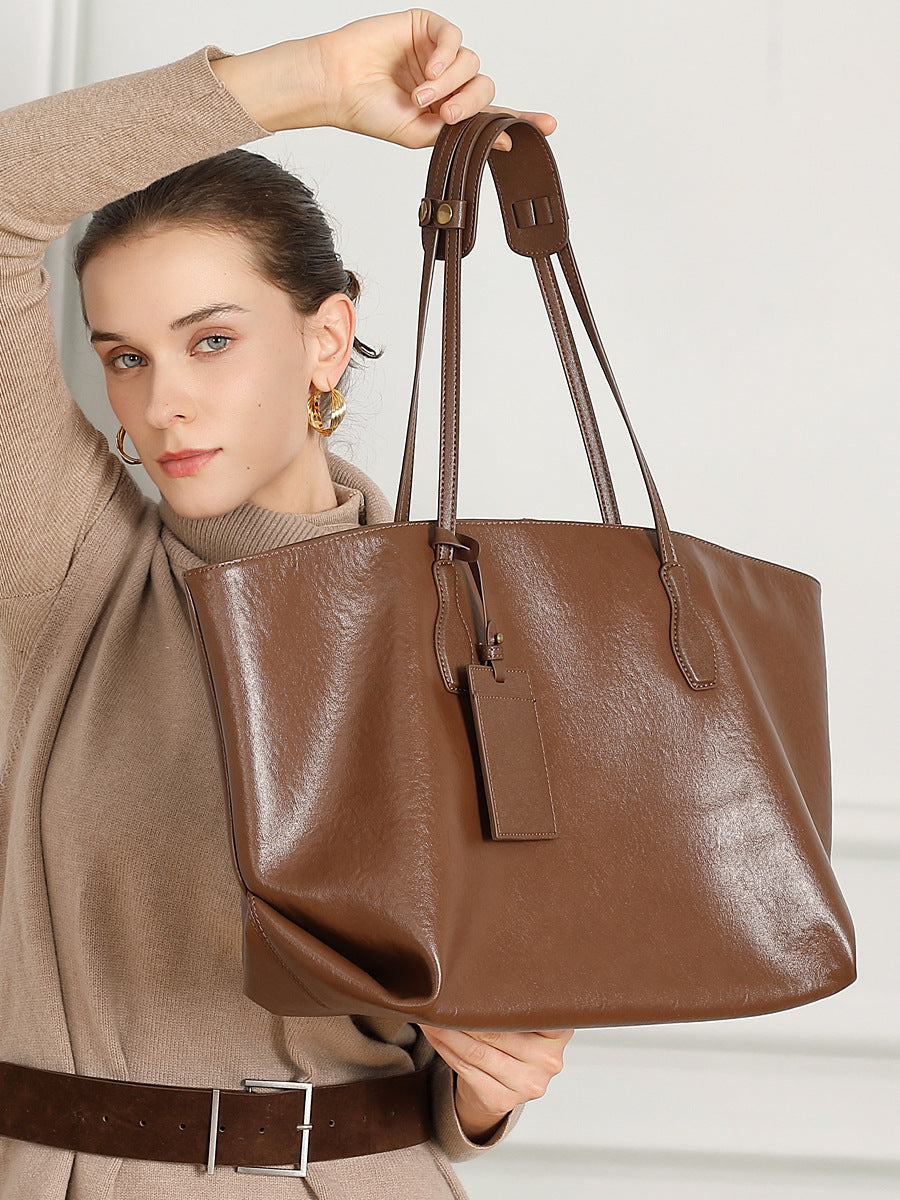 Genuine Leather Vintage Shoulder Bag