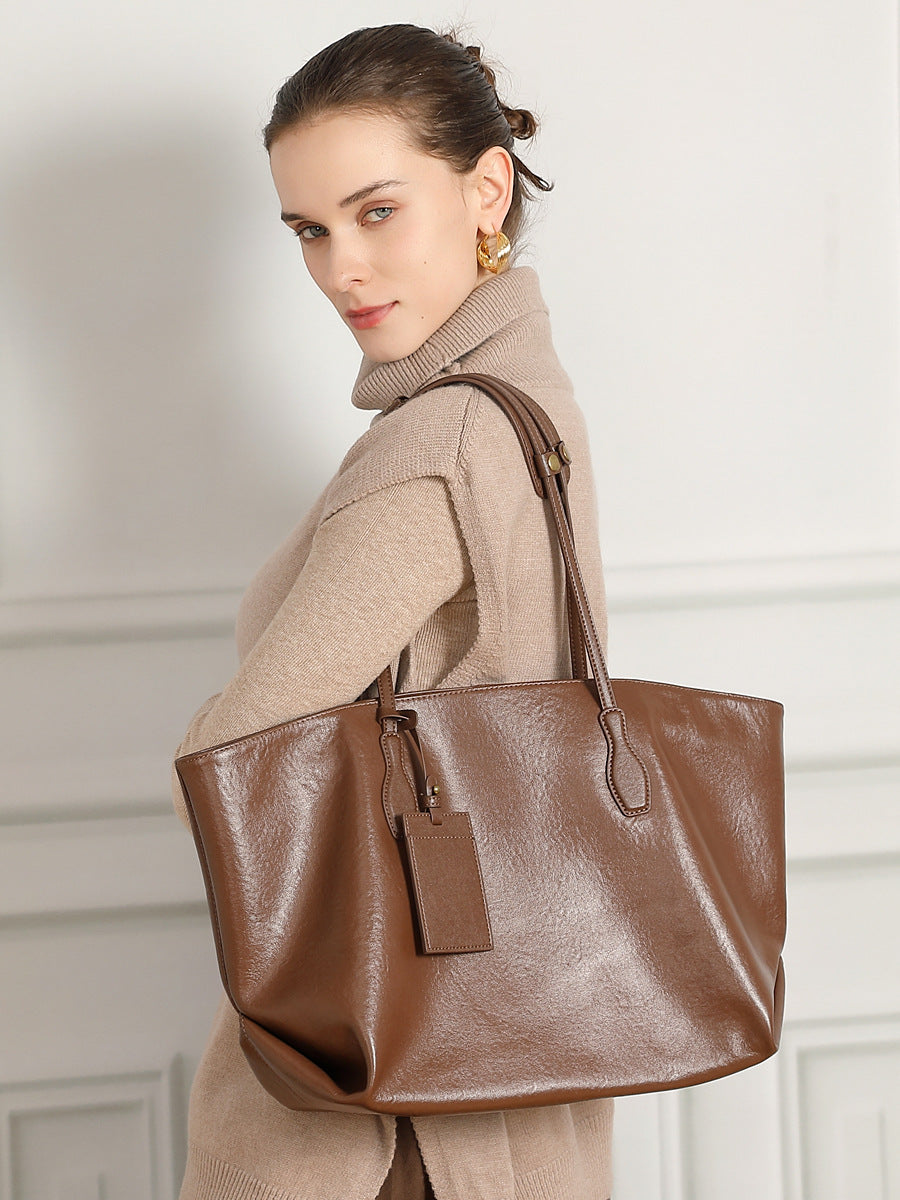 Genuine Leather Vintage Shoulder Bag