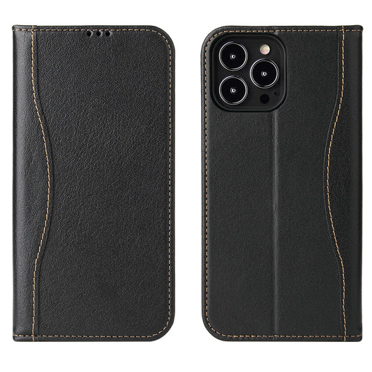 Genuine Leather Wallet-Style Phone Case