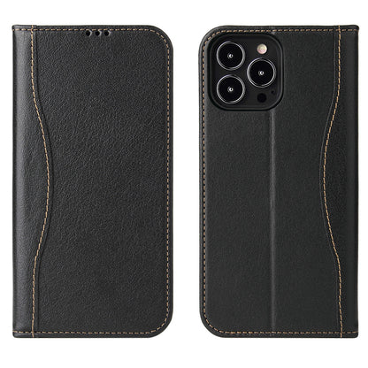 Genuine Leather Wallet-Style Phone Case