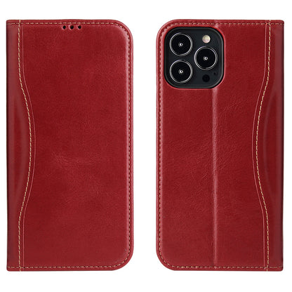 Genuine Leather Wallet-Style Phone Case