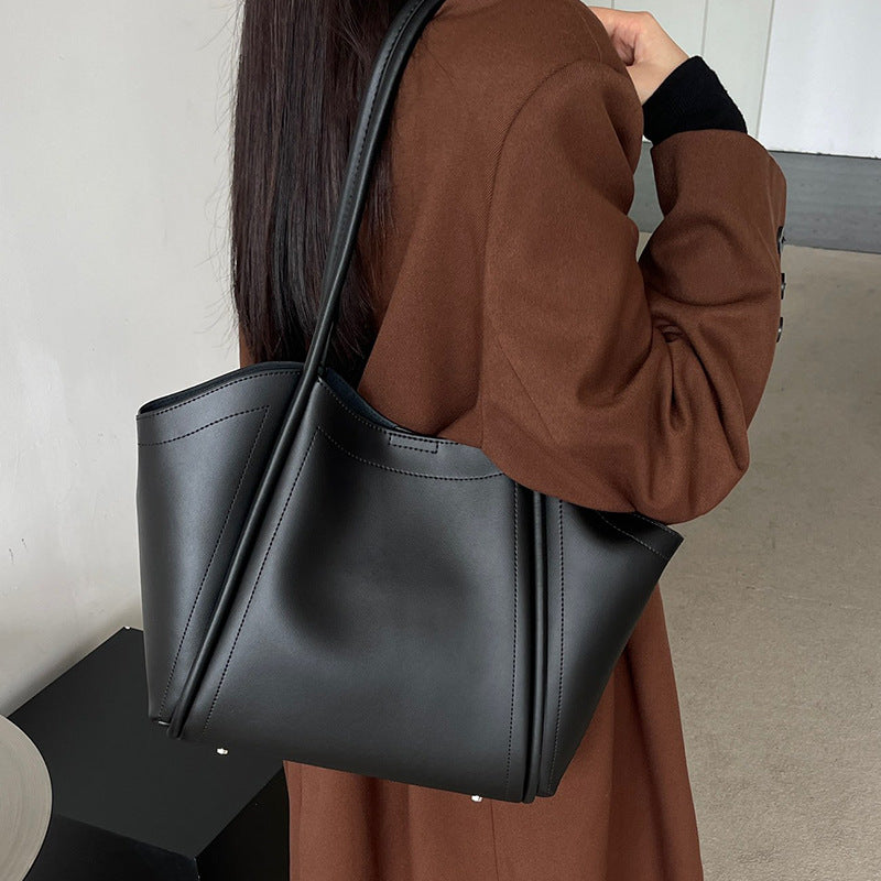 Genuine Leather Wing Design Shoulder Bag