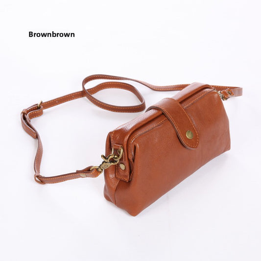 Genuine Leather Women Crossbody Bag