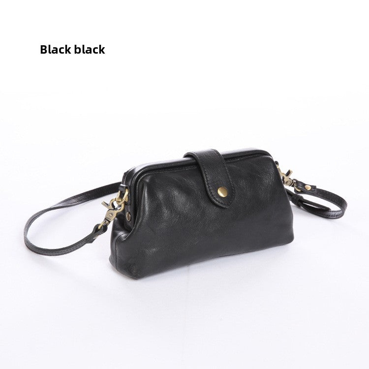Genuine Leather Women Crossbody Bag