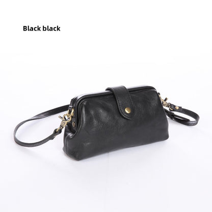 Genuine Leather Women Crossbody Bag