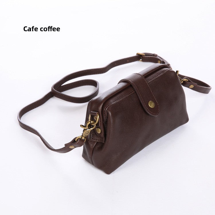 Genuine Leather Women Crossbody Bag