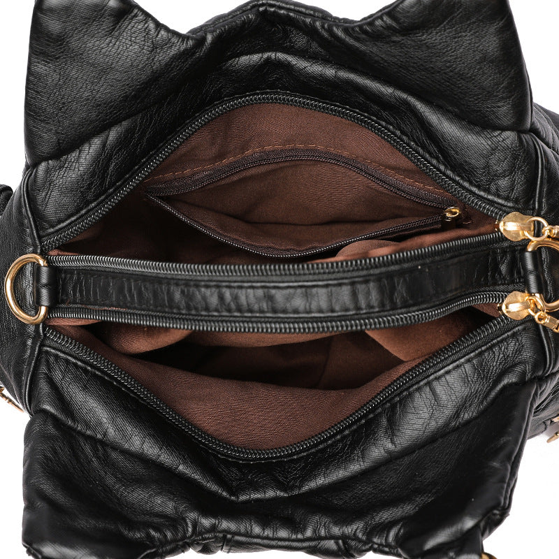Genuine Leather Women Handbag Crossbody Shoulder Bag