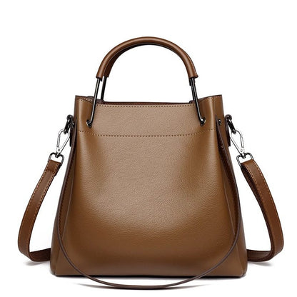 Genuine leather women's handbag