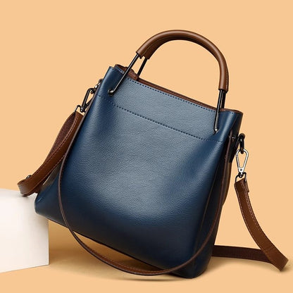 Genuine leather women's handbag