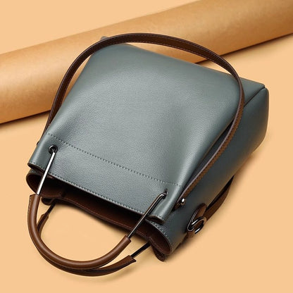 Genuine leather women's handbag