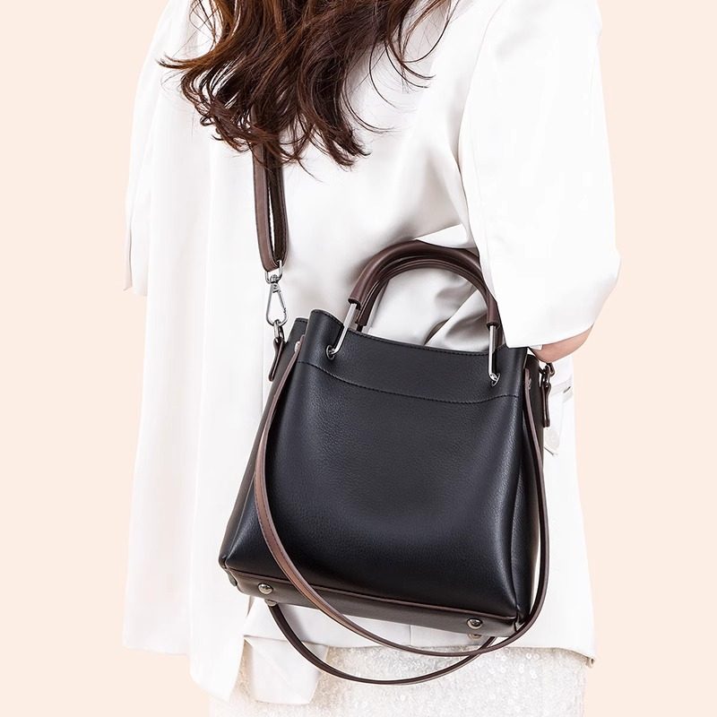 Genuine leather women's handbag